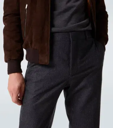 Tod's Virgin wool straight pants | Thumbnail 4 Tod's Virgin wool straight pants | Thumbnail 4