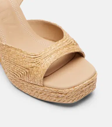 Souliers Martinez Summer raffia espadrille wedges | Thumbnail 3 Souliers Martinez Summer raffia espadrille wedges | Thumbnail 3