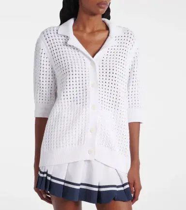 Varley Ellie open-knit cotton cardigan | Thumbnail 6 Varley Ellie open-knit cotton cardigan | Thumbnail 6