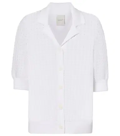 Varley Ellie open-knit cotton cardigan | Thumbnail 1 Varley Ellie open-knit cotton cardigan | Thumbnail 1