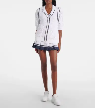 Varley Leilani open-knit cotton-blend top | Thumbnail 2 Varley Leilani open-knit cotton-blend top | Thumbnail 2