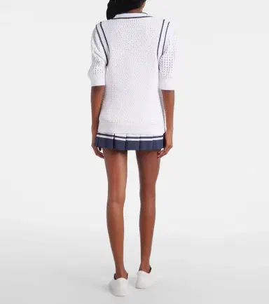 Varley Leilani open-knit cotton-blend top | Thumbnail 5 Varley Leilani open-knit cotton-blend top | Thumbnail 5