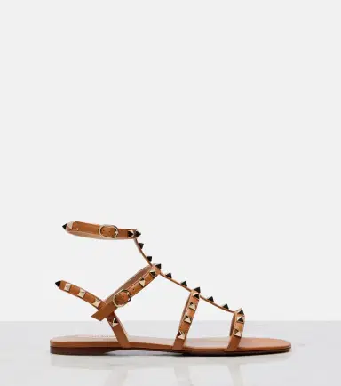Valentino Garavani Rockstud leather sandals | Thumbnail 3 Valentino Garavani Rockstud leather sandals | Thumbnail 3
