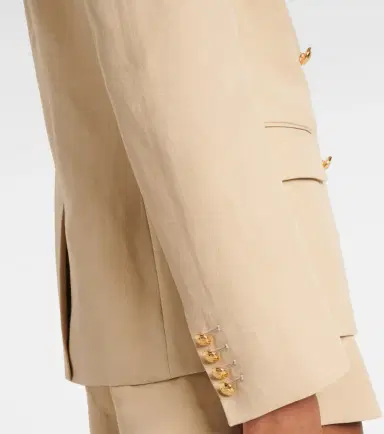 Nili Lotan Veda linen and silk blazer | Thumbnail 6 Nili Lotan Veda linen and silk blazer | Thumbnail 6