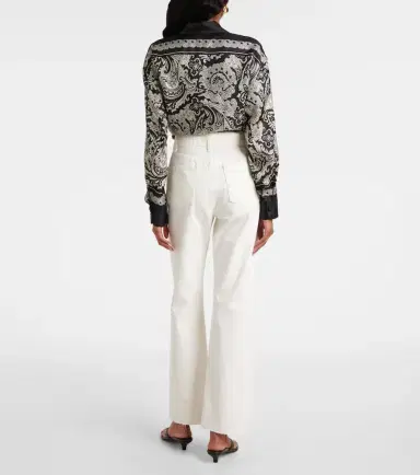 Nili Lotan Calla high-rise cropped straight jeans | Thumbnail 4 Nili Lotan Calla high-rise cropped straight jeans | Thumbnail 4