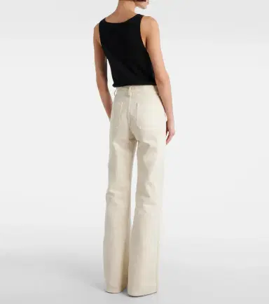 Nili Lotan Florence cotton wide-leg pants | Thumbnail 3 Nili Lotan Florence cotton wide-leg pants | Thumbnail 3