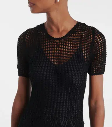 Nili Lotan Yoko crochet cotton midi dress | Thumbnail 6 Nili Lotan Yoko crochet cotton midi dress | Thumbnail 6