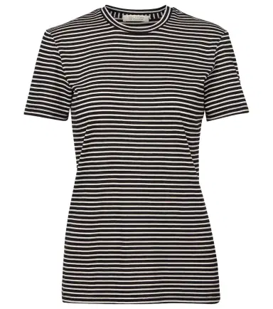 Nili Lotan Lana striped cotton-blend T-shirt | Thumbnail 1 Nili Lotan Lana striped cotton-blend T-shirt | Thumbnail 1