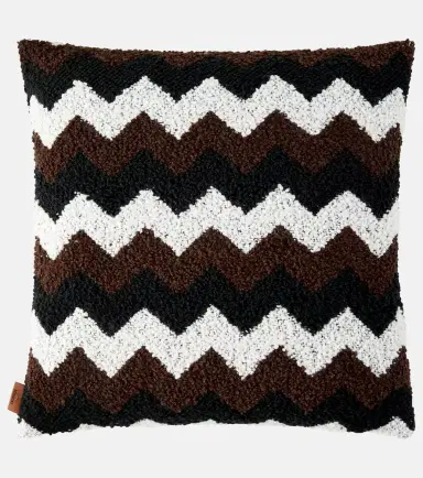 Missoni Riccio Zigzag bouclé cushion | Thumbnail 3 Missoni Riccio Zigzag bouclé cushion | Thumbnail 3