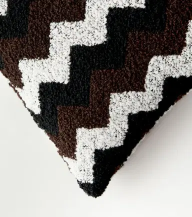 Missoni Riccio Zigzag bouclé cushion | Thumbnail 5 Missoni Riccio Zigzag bouclé cushion | Thumbnail 5