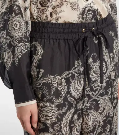 Zimmermann Rhiannon paisley silk wide-leg pants | Thumbnail 4 Zimmermann Rhiannon paisley silk wide-leg pants | Thumbnail 4