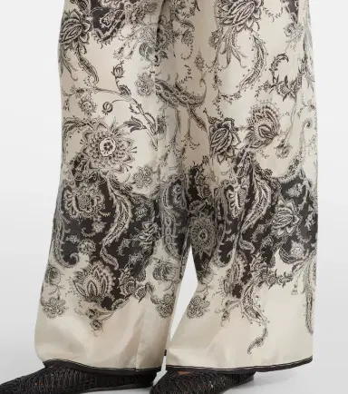 Zimmermann Rhiannon paisley silk wide-leg pants | Thumbnail 5 Zimmermann Rhiannon paisley silk wide-leg pants | Thumbnail 5