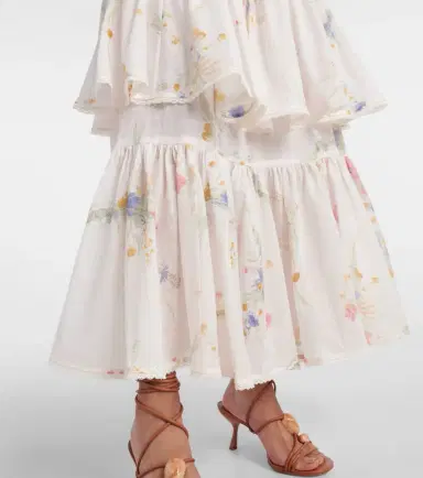 Zimmermann Lucky floral tiered cotton maxi dress | Thumbnail 6 Zimmermann Lucky floral tiered cotton maxi dress | Thumbnail 6