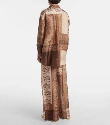 Zimmermann Lucky bandana silk satin shirt | Thumbnail 5 Zimmermann Lucky bandana silk satin shirt | Thumbnail 5