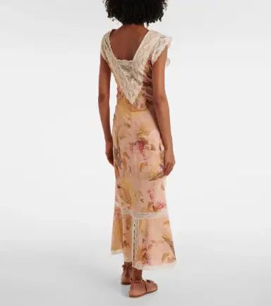 Zimmermann Ascension floral cotton midi dress | Thumbnail 3 Zimmermann Ascension floral cotton midi dress | Thumbnail 3