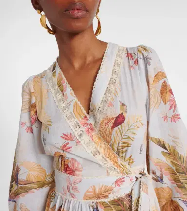 Zimmermann Ascension floral ruffled cotton midi dress | Thumbnail 2 Zimmermann Ascension floral ruffled cotton midi dress | Thumbnail 2