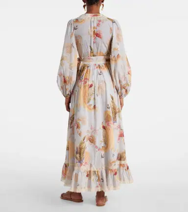 Zimmermann Ascension floral ruffled cotton midi dress | Thumbnail 6 Zimmermann Ascension floral ruffled cotton midi dress | Thumbnail 6