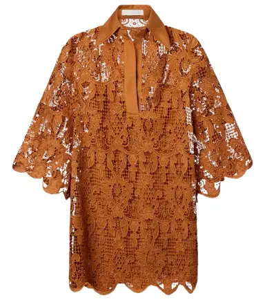 Zimmermann Coco scalloped lace top | Thumbnail 1 Zimmermann Coco scalloped lace top | Thumbnail 1