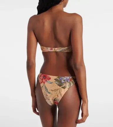 Zimmermann Coco bow-detail floral bikini bottoms | Thumbnail 2 Zimmermann Coco bow-detail floral bikini bottoms | Thumbnail 2