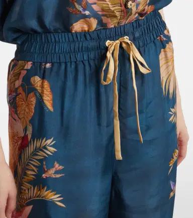 Zimmermann Ascension floral silk wide-leg pants | Thumbnail 4 Zimmermann Ascension floral silk wide-leg pants | Thumbnail 4