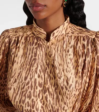 Zimmermann Cascadian leopard-print linen tunic | Thumbnail 4 Zimmermann Cascadian leopard-print linen tunic | Thumbnail 4