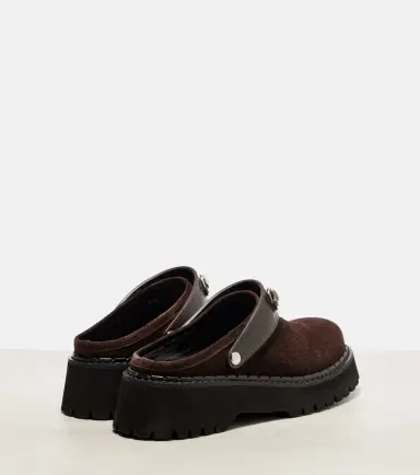 Gucci Horsebit suede mules | Thumbnail 4 Gucci Horsebit suede mules | Thumbnail 4