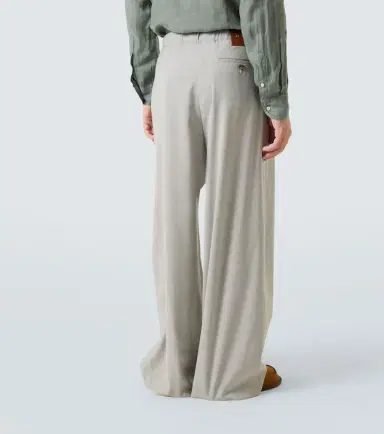 Loewe Wool wide-leg pants | Thumbnail 2 Loewe Wool wide-leg pants | Thumbnail 2