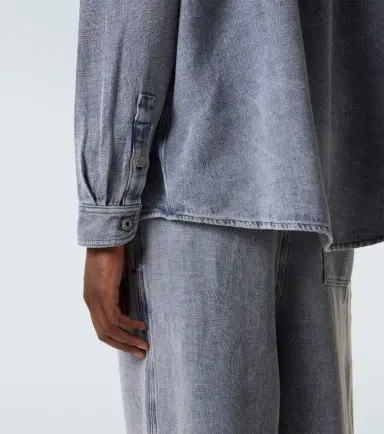 Loewe Cotton and linen canvas shirt | Thumbnail 3 Loewe Cotton and linen canvas shirt | Thumbnail 3
