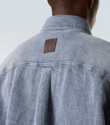 Loewe Cotton and linen canvas shirt | Thumbnail 7 Loewe Cotton and linen canvas shirt | Thumbnail 7