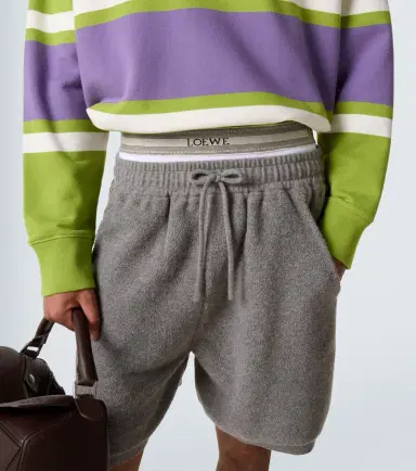 Loewe Wool-blend shorts | Thumbnail 2 Loewe Wool-blend shorts | Thumbnail 2