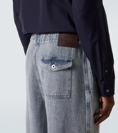 Loewe Mid-rise wide-leg jeans | Thumbnail 4 Loewe Mid-rise wide-leg jeans | Thumbnail 4