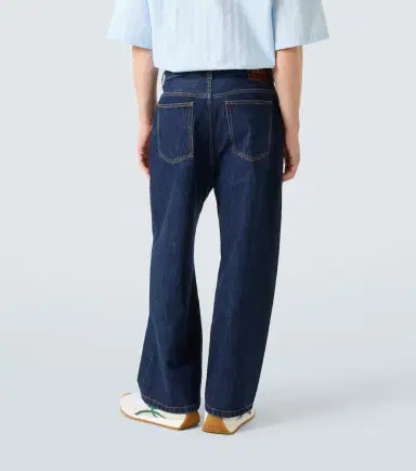 Loewe Mid-rise barrel-leg jeans | Thumbnail 4 Loewe Mid-rise barrel-leg jeans | Thumbnail 4