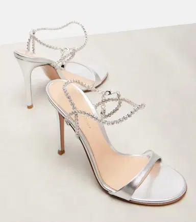 Gianvito Rossi Eternity embellished leather sandals | Thumbnail 2 Gianvito Rossi Eternity embellished leather sandals | Thumbnail 2