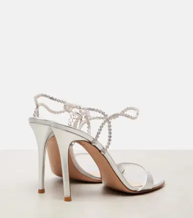 Gianvito Rossi Eternity embellished leather sandals | Thumbnail 5 Gianvito Rossi Eternity embellished leather sandals | Thumbnail 5