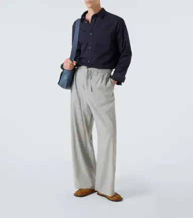 Loewe Logo cotton poplin shirt | Thumbnail 6 Loewe Logo cotton poplin shirt | Thumbnail 6