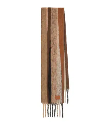 Loewe Alpaca and wool-blend jacquard scarf | Thumbnail 1 Loewe Alpaca and wool-blend jacquard scarf | Thumbnail 1