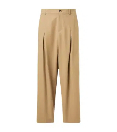 Loewe Cotton twill wide-leg pants | Thumbnail 1 Loewe Cotton twill wide-leg pants | Thumbnail 1