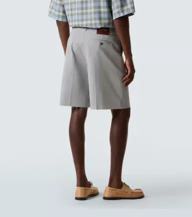 Loewe Anagram cotton twill shorts | Thumbnail 2 Loewe Anagram cotton twill shorts | Thumbnail 2