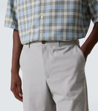 Loewe Anagram cotton twill shorts | Thumbnail 3 Loewe Anagram cotton twill shorts | Thumbnail 3