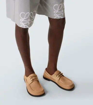 Loewe Anagram cotton twill shorts | Thumbnail 4 Loewe Anagram cotton twill shorts | Thumbnail 4