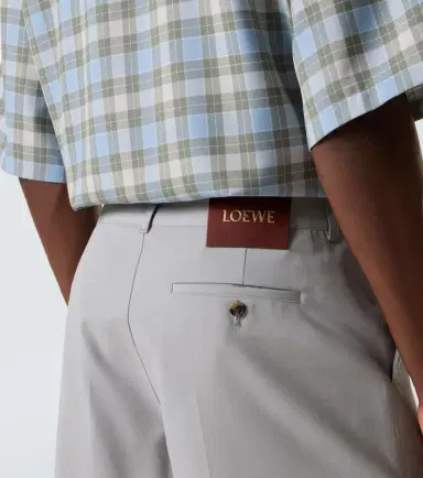 Loewe Anagram cotton twill shorts | Thumbnail 7 Loewe Anagram cotton twill shorts | Thumbnail 7