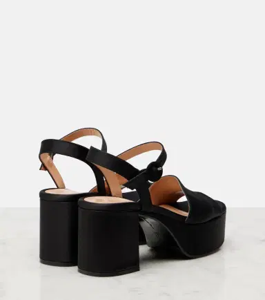 Gianvito Rossi Carol 35 satin platform sandals | Thumbnail 2 Gianvito Rossi Carol 35 satin platform sandals | Thumbnail 2