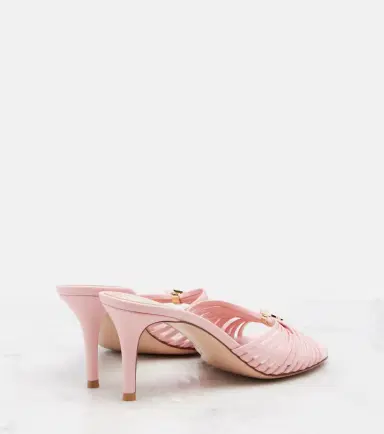 Gianvito Rossi Vyna 70 leather mules | Thumbnail 2 Gianvito Rossi Vyna 70 leather mules | Thumbnail 2