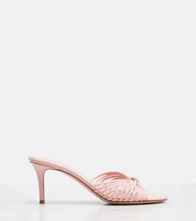 Gianvito Rossi Vyna 70 leather mules | Thumbnail 3 Gianvito Rossi Vyna 70 leather mules | Thumbnail 3