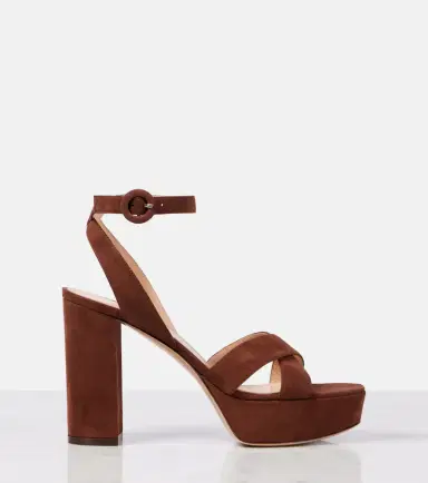 Gianvito Rossi Sabrina suede sandals | Thumbnail 3 Gianvito Rossi Sabrina suede sandals | Thumbnail 3