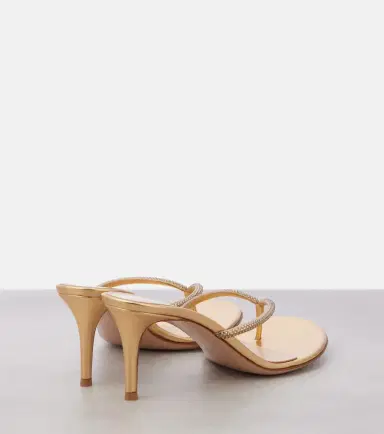 Gianvito Rossi India 70 leather thong sandals | Thumbnail 4 Gianvito Rossi India 70 leather thong sandals | Thumbnail 4