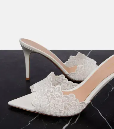 Gianvito Rossi Yvonne 85 lace sandals | Thumbnail 2 Gianvito Rossi Yvonne 85 lace sandals | Thumbnail 2