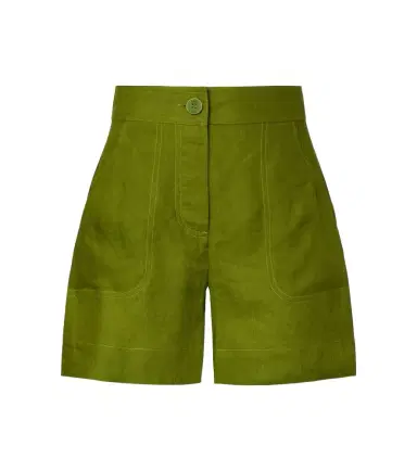 Eres Correct high-rise linen shorts | Thumbnail 1 Eres Correct high-rise linen shorts | Thumbnail 1