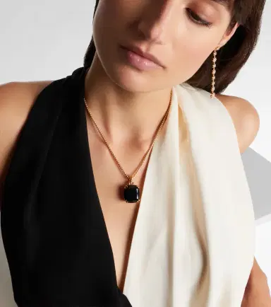 David Yurman Marbella 18kt gold necklace with onyx | Thumbnail 4 David Yurman Marbella 18kt gold necklace with onyx | Thumbnail 4