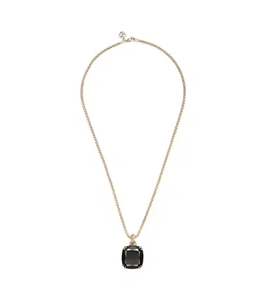 David Yurman Marbella 18kt gold necklace with onyx | Thumbnail 1 David Yurman Marbella 18kt gold necklace with onyx | Thumbnail 1